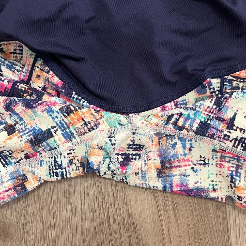 Pinkblush Multicolor Patterned Maternity Leggings… - image 6